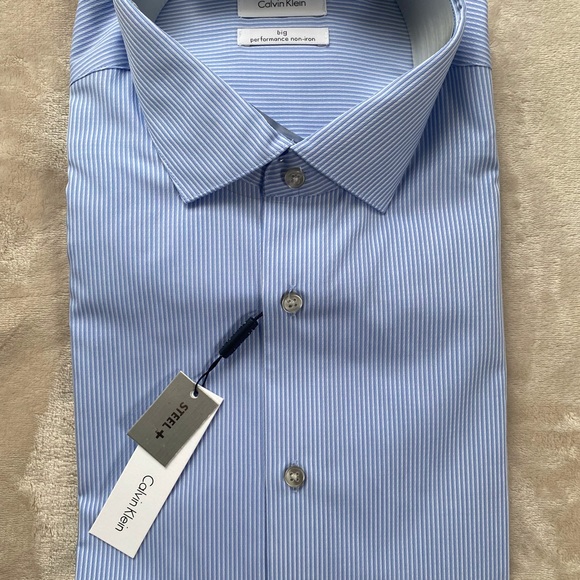 NWT Calvin Klein Dress Shirt - Picture 1 of 11